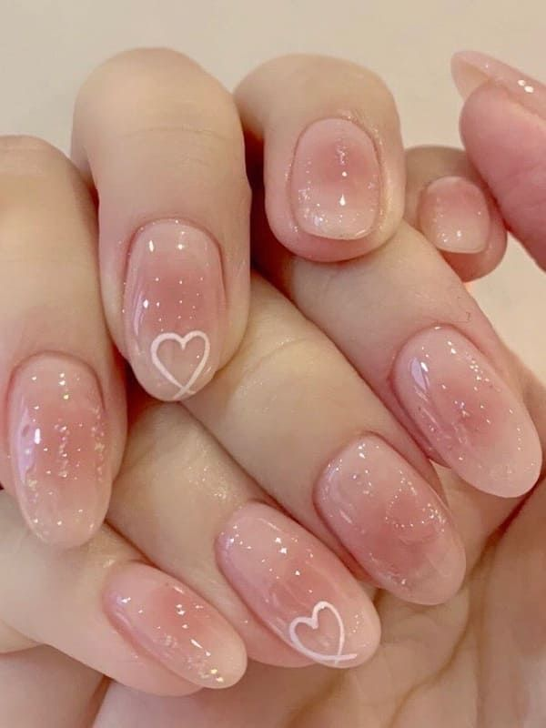 7 Must-Have Nail Art Ideas for a Summer Wedding 7 Minimalist Blush