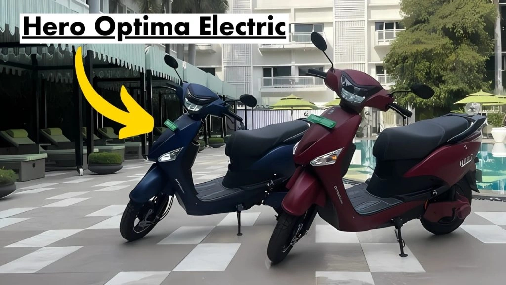 Hero Optima Electric Scooter Launch